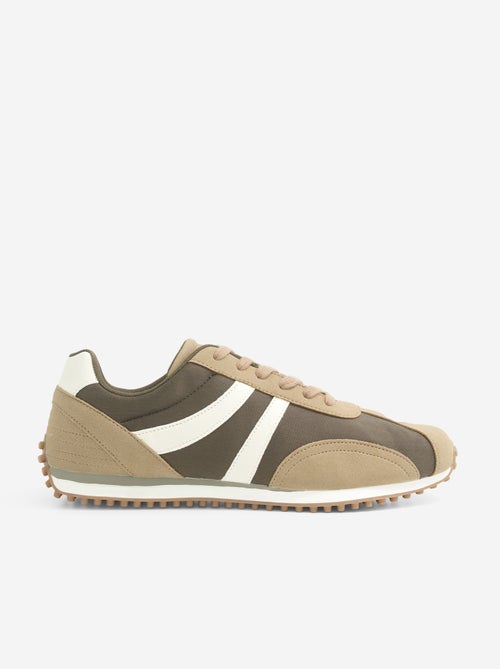 Tweekleurige sneakers met veters - Kiabi Tweekleurige sneakers met veters - Kiabi