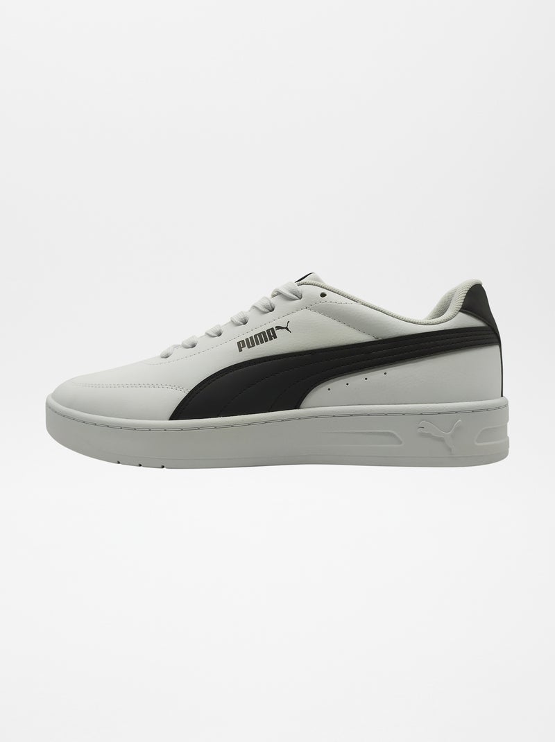 Tweekleurige sneakers 'Puma' wit - Kiabi