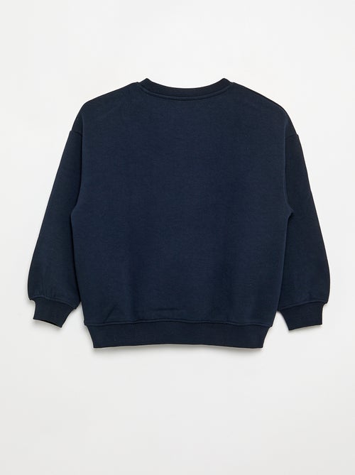 Tweekleurige sweater met lange mouwen - Kiabi