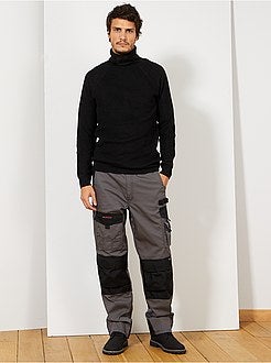 Tweekleurige werkbroek van - Kiabi