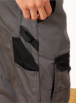 Tweekleurige werkbroek van - Kiabi