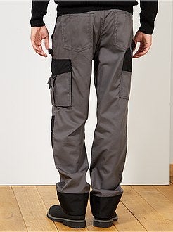 Tweekleurige werkbroek van - Kiabi