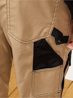 Tweekleurige werkbroek van - Kiabi