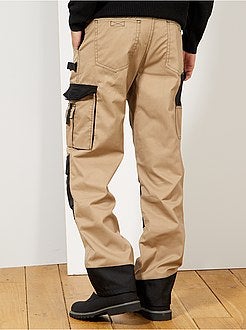 Tweekleurige werkbroek van - Kiabi