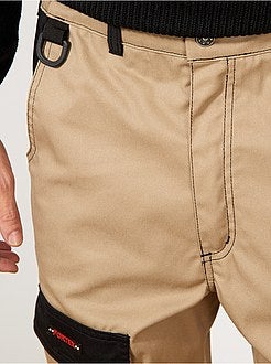 Tweekleurige werkbroek van - Kiabi