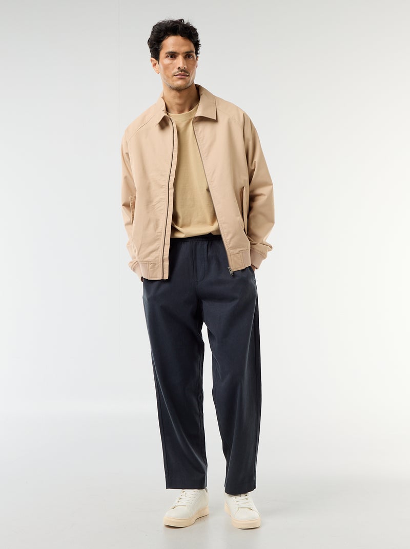 Twill blouson Biege - Kiabi