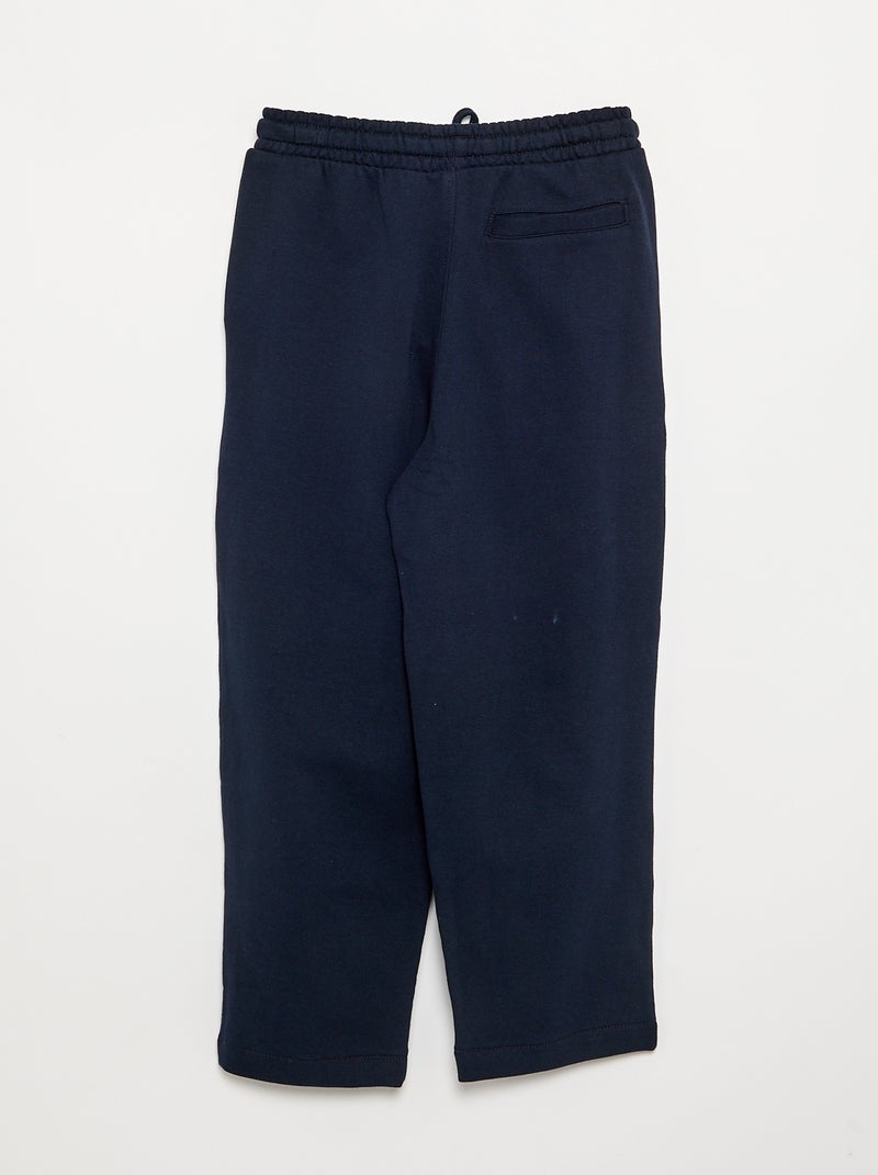 Twill joggerbroek - comfort fit Blauw - Kiabi