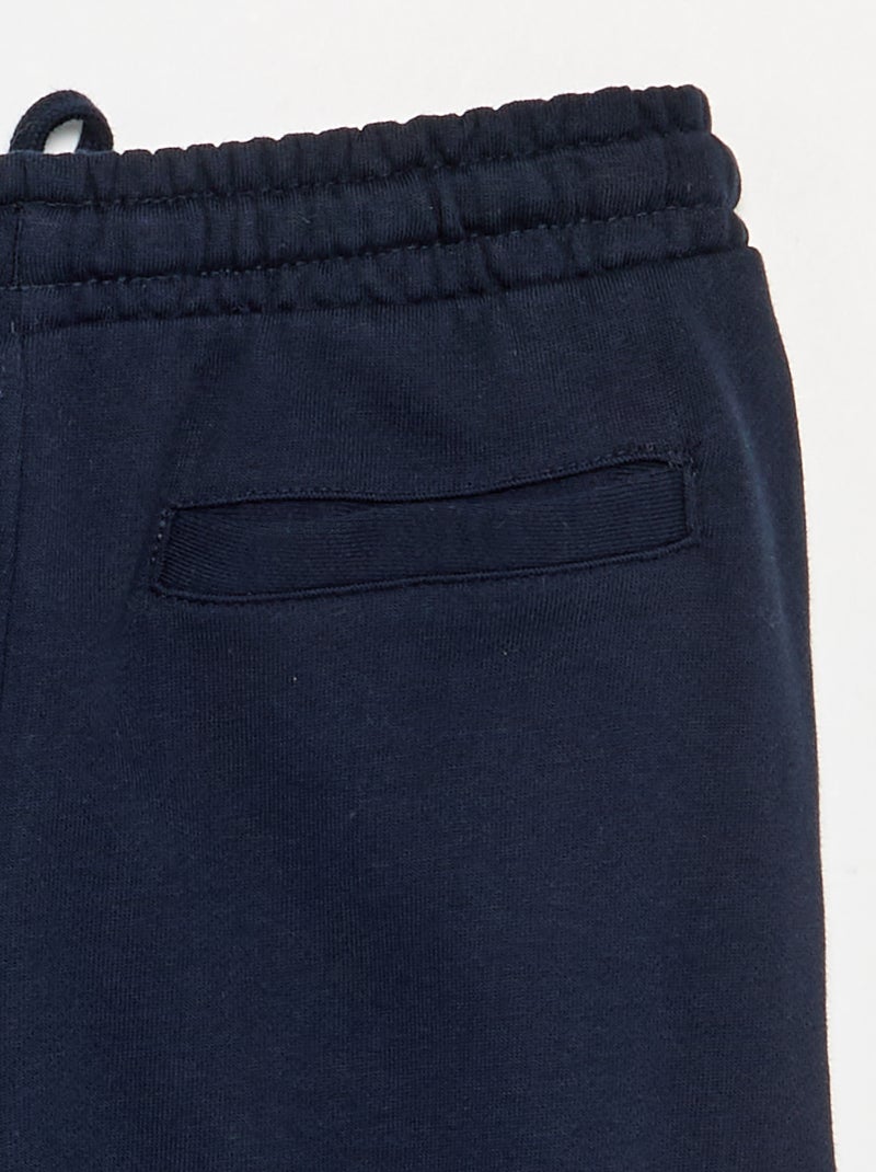 Twill joggerbroek - comfort fit Blauw - Kiabi