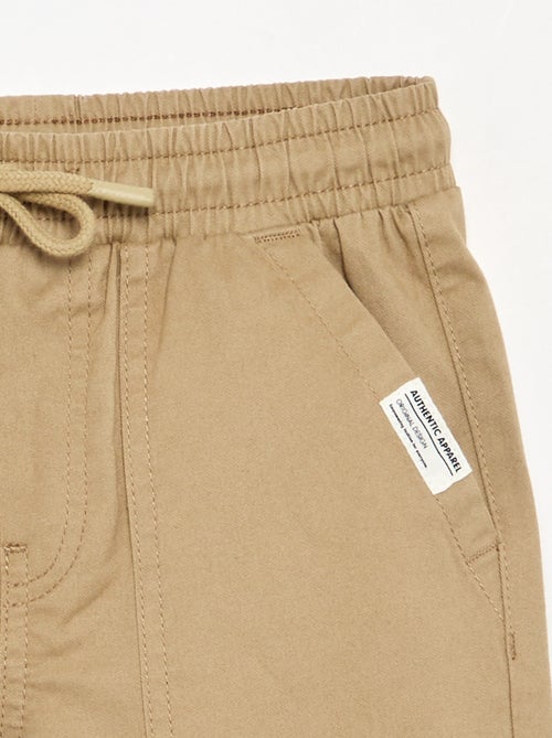 Twill joggerbroek - slim fit - Kiabi