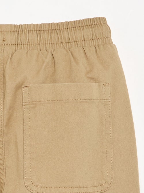 Twill joggerbroek - slim fit - Kiabi