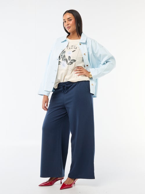 Twill overshirt met 2 opgestikte zakken - Kiabi