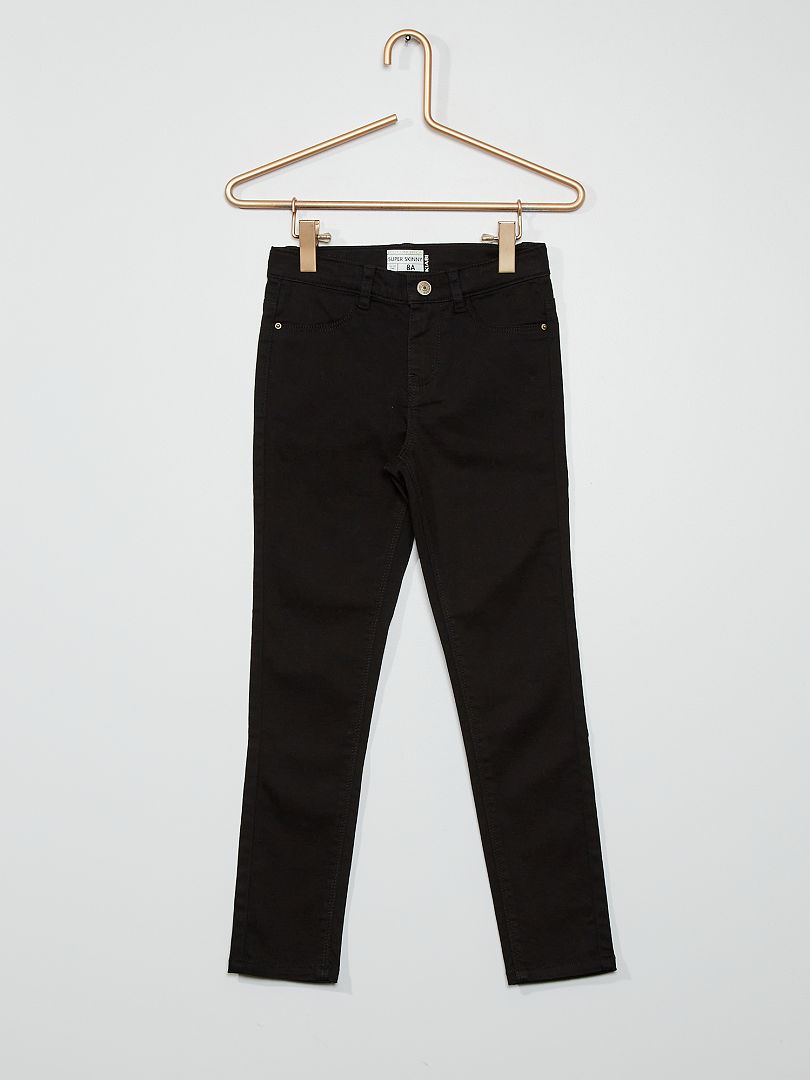 Ultra skinny broek zwart - Kiabi