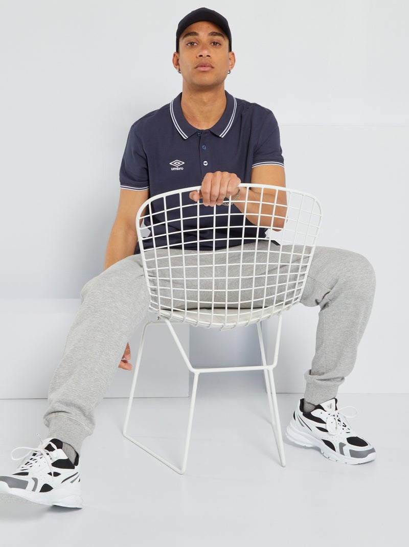'Umbro'-polo van piquétricot MARINEBLAUW - Kiabi