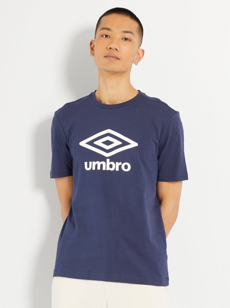 Umbro-T-shirt met ronde hals BLAUW - Kiabi