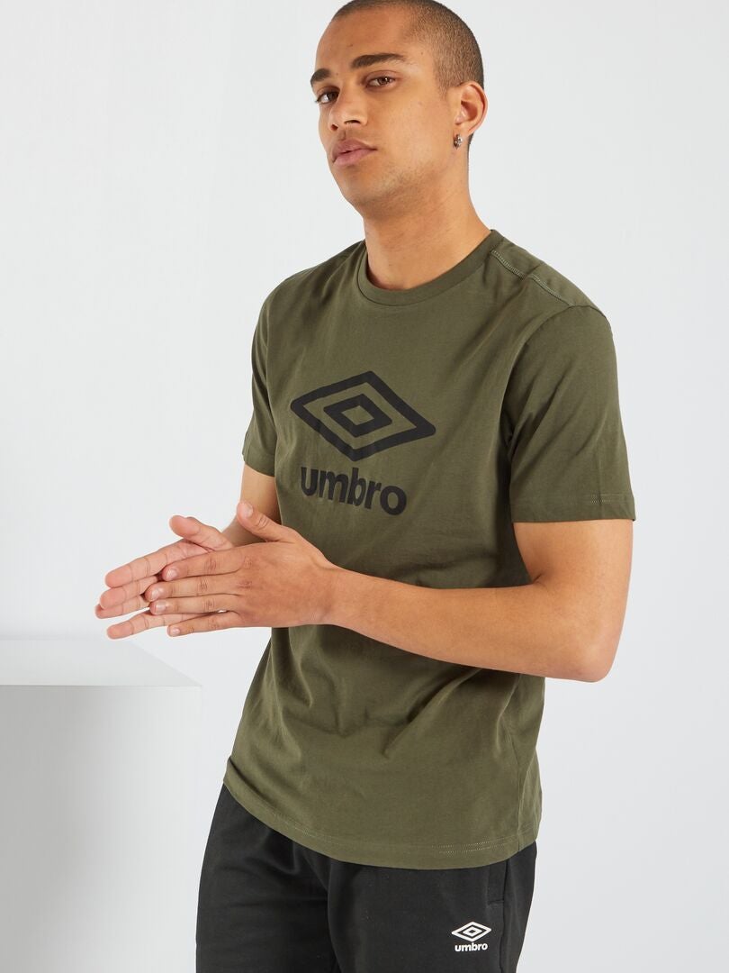 etnisch Heel Uitwerpselen Umbro-T-shirt met ronde hals - KAKI - Kiabi - 12.00€