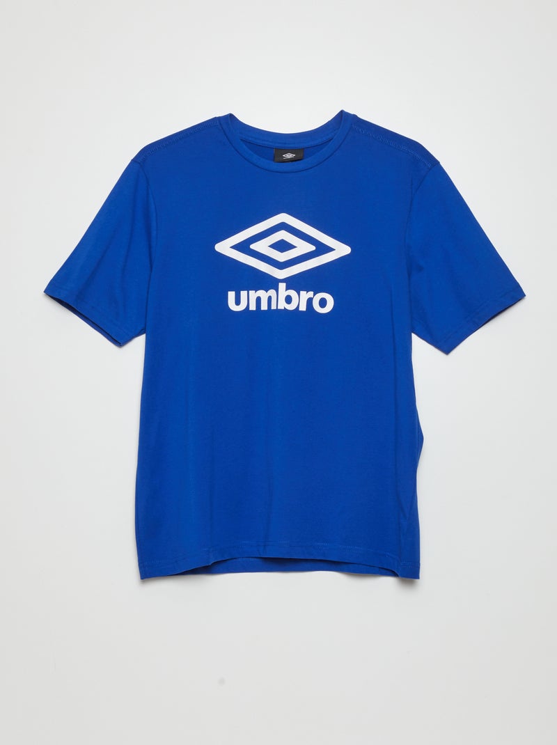 Umbro-T-shirt van jersey BLAUW - Kiabi
