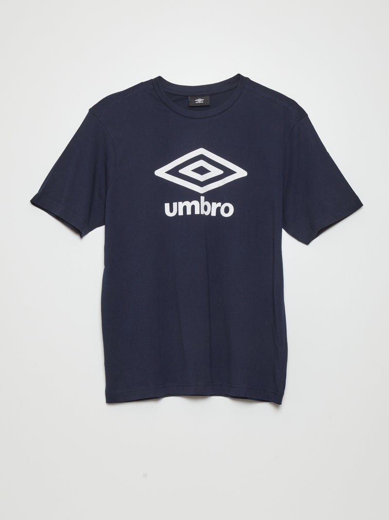 Umbro-T-shirt van jersey BLAUW - Kiabi