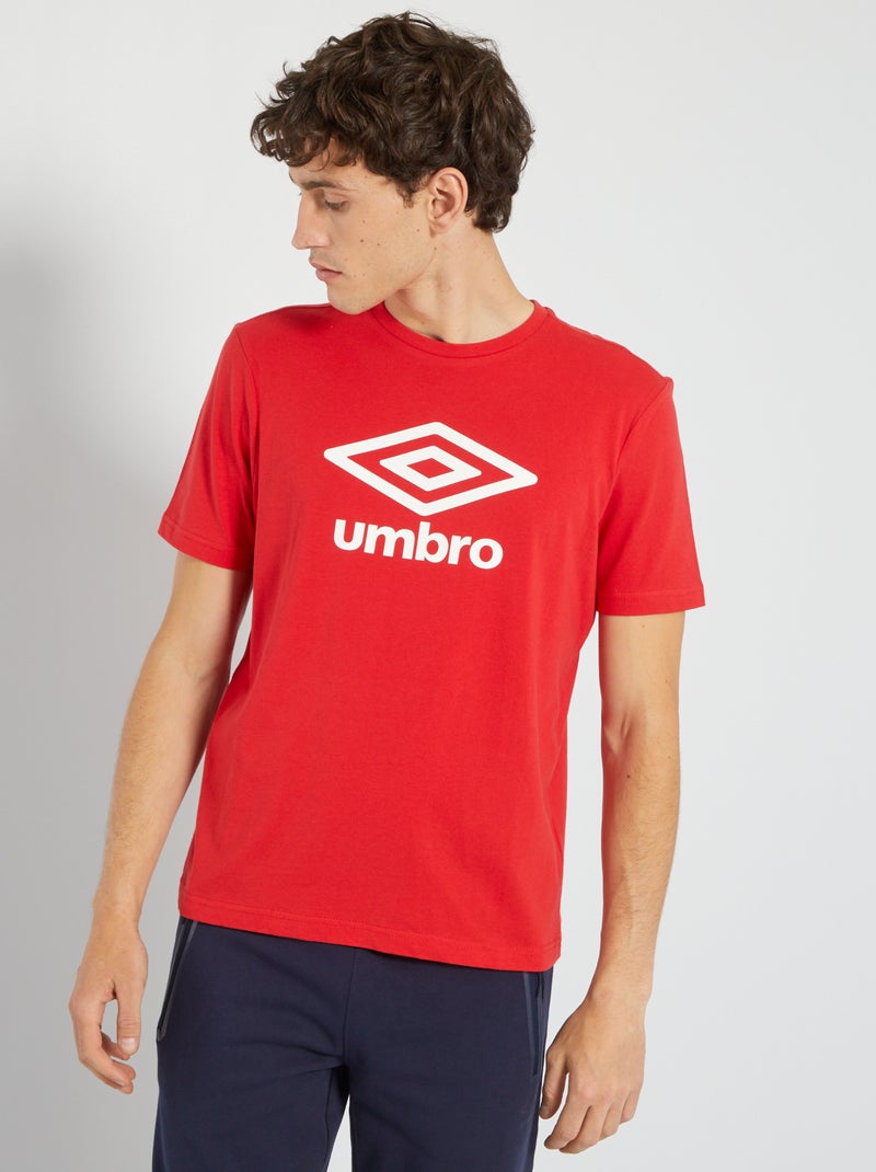 Umbro-T-shirt van jersey ROOD - Kiabi
