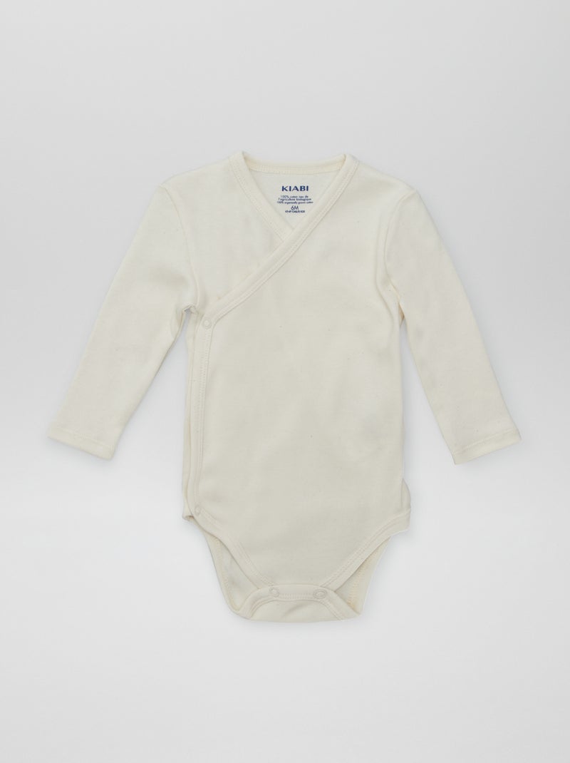 Uniseks geboortebox 'New born in the family' - 6 stuks BIEGE - Kiabi