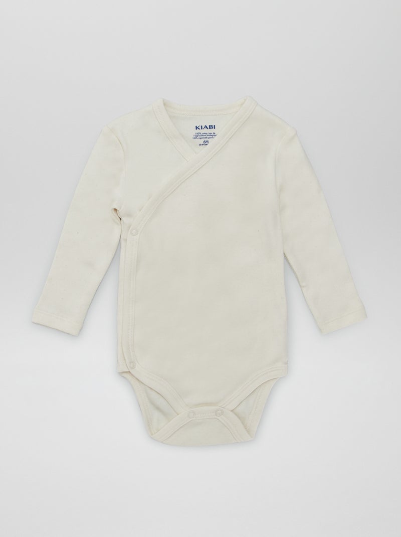 Uniseks geboortebox 'New born in the family' - 6 stuks BIEGE - Kiabi