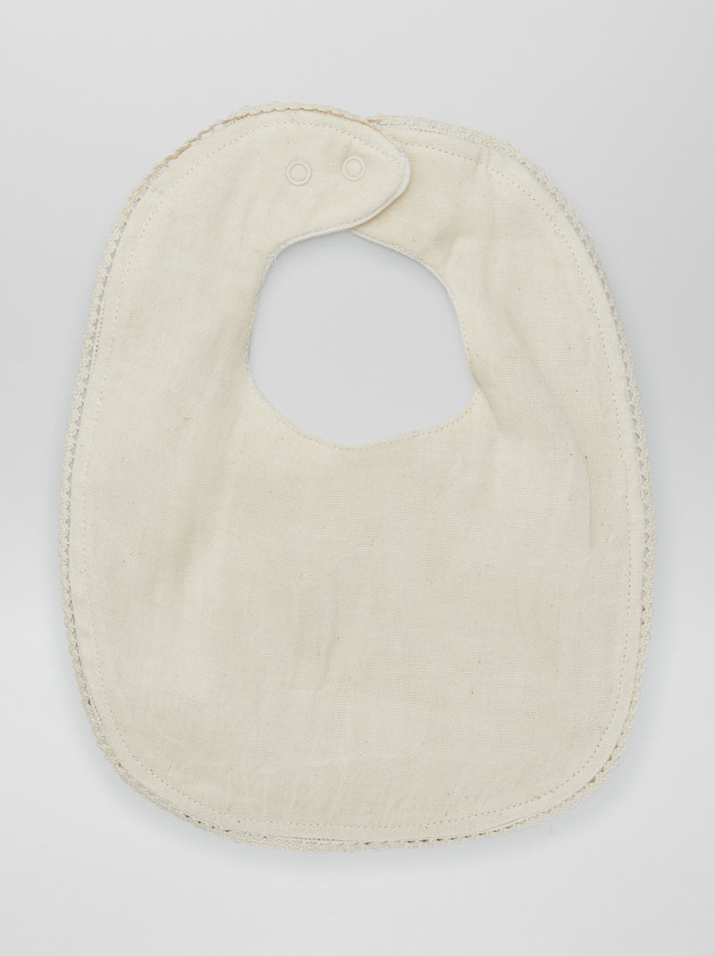 Uniseks geboortebox 'New born in the family' - 6 stuks BIEGE - Kiabi