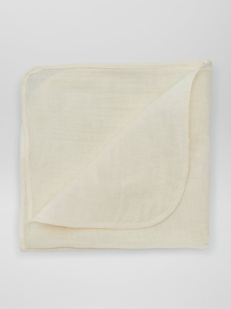 Uniseks geboortebox 'New born in the family' - 6 stuks BIEGE - Kiabi