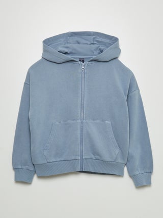 Uniseks hoodie met ritssluiting