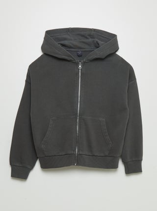 Uniseks hoodie met ritssluiting