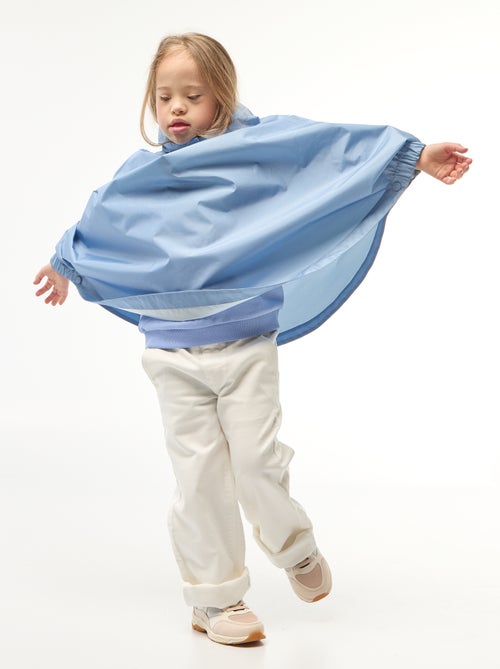 Unisex capuchonponcho - gemakkelijk aan te trekken collectie - Kiabi