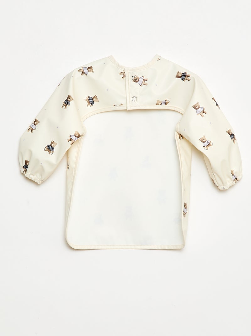 Unisex schortslab voor baby's Wit - Kiabi