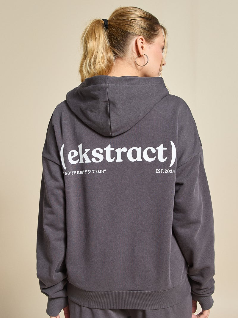 Unisex sporttrui - (ekstract) Zwart - Kiabi