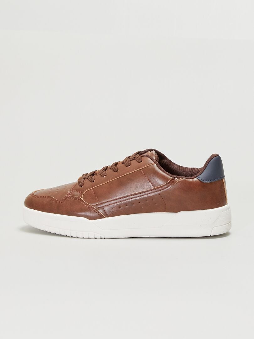 Urban sneakers khaki - Kiabi