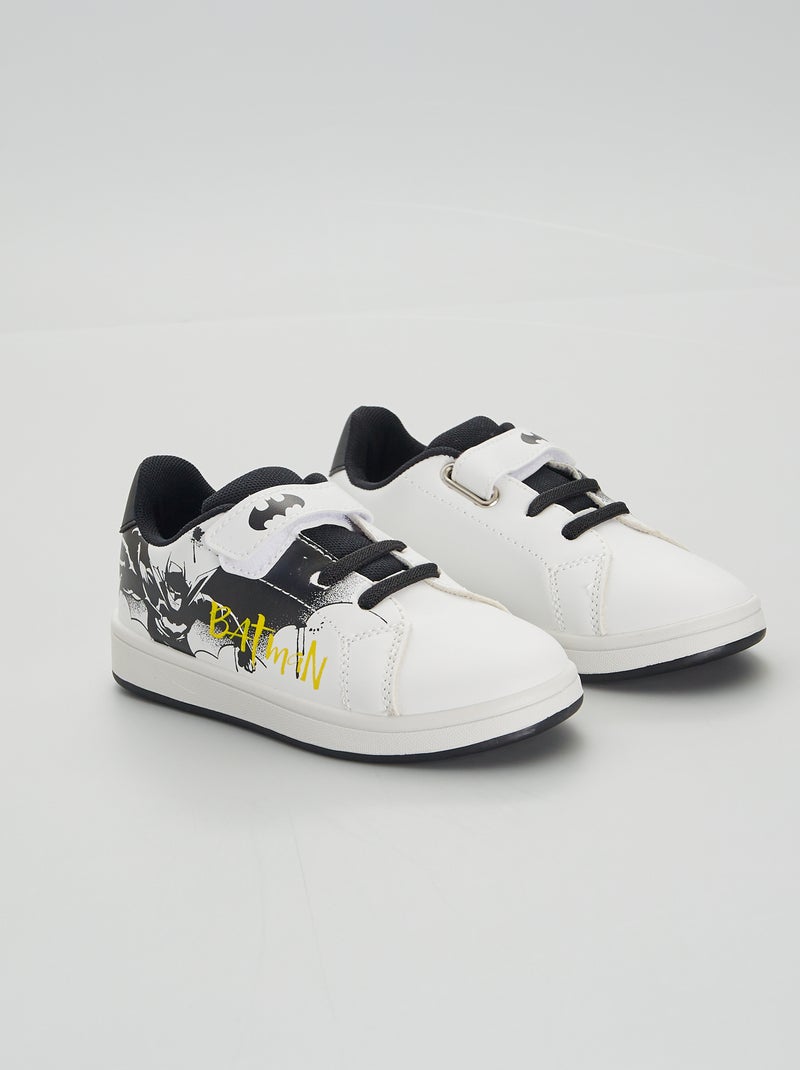 Urban sneakers met Batman-print WIT - Kiabi