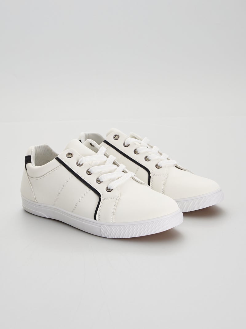 Urban sneakers wit - Kiabi