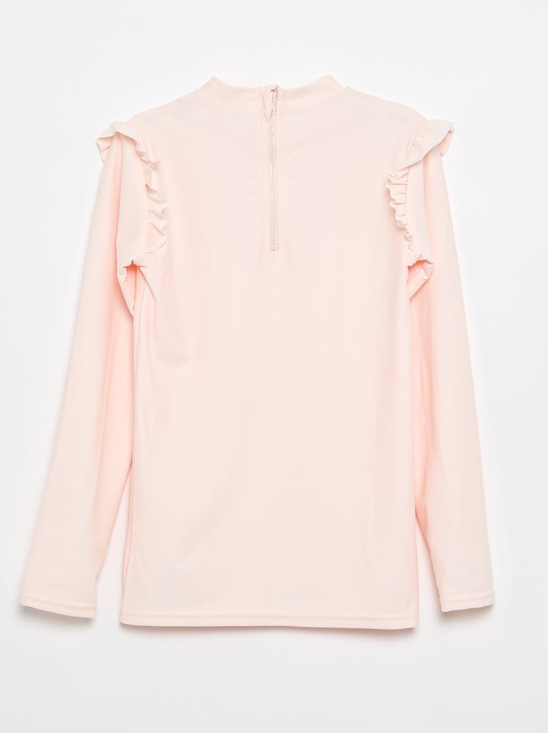 UV-werend zwemshirt Rose - Kiabi