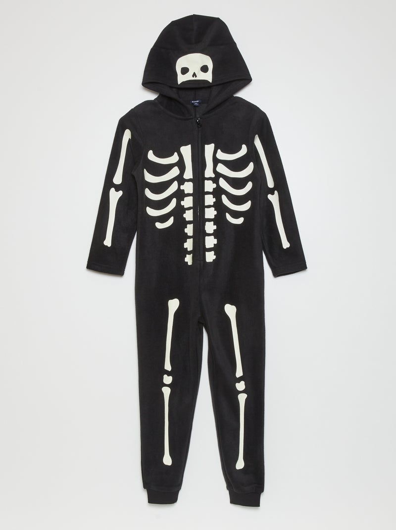 Van fleece - Halloween ZWART - Kiabi
