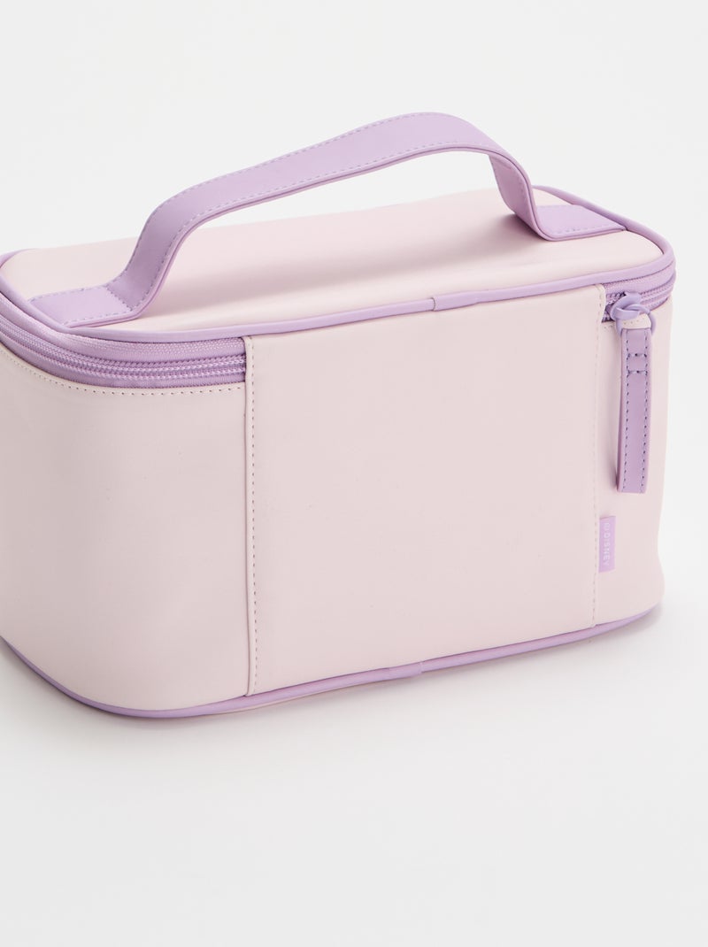 Vanitytas 'Stitch' met handvat Rose - Kiabi