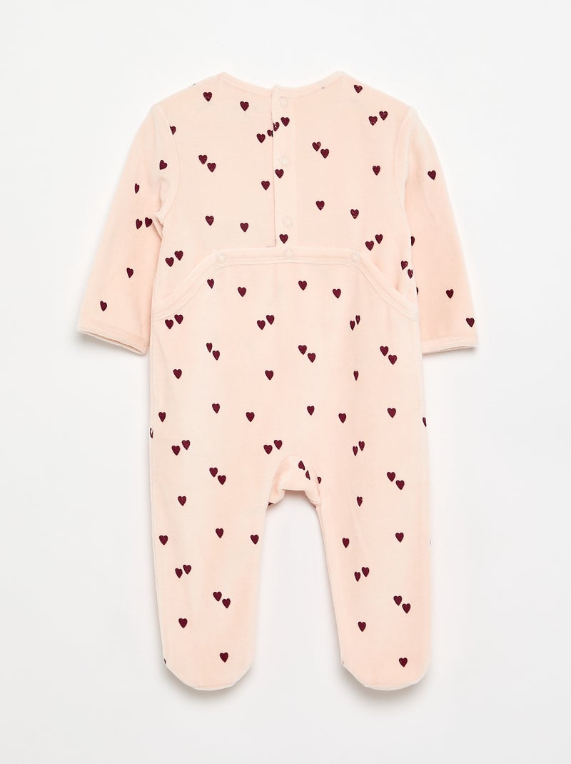 Velours boxpakje Rose - Kiabi