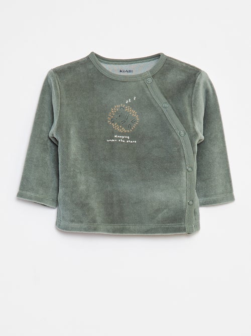 Velours pyjama - 2-delige set - Kiabi