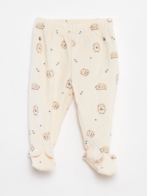 Velours pyjama - 2-delige set - Kiabi