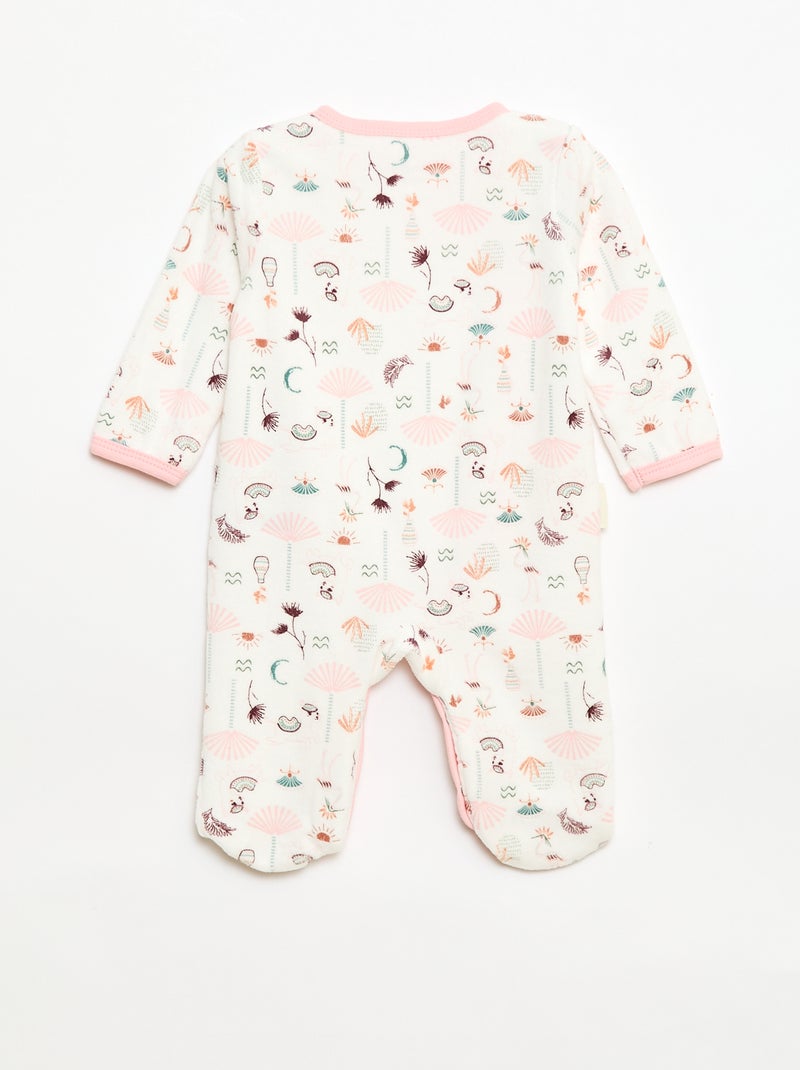 Velours slaappak 'Petit Beguin' Rose - Kiabi