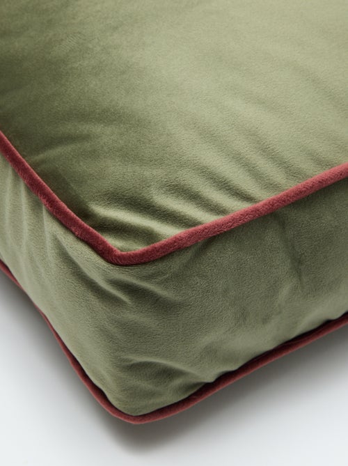 Velours vloerkussen - Kiabi