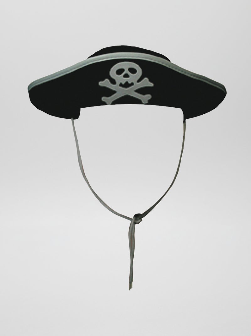 Verkleedkleding - Piratenhoed zwart - Kiabi