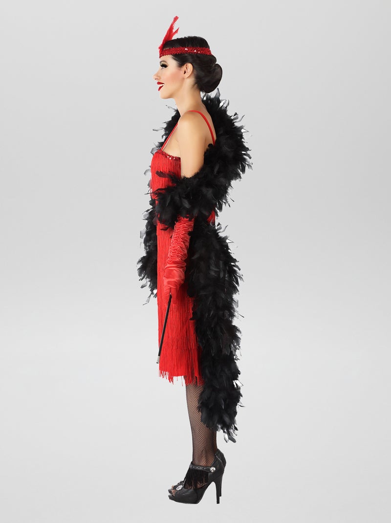 Verkleedkleding 'Charleston' ROOD - Kiabi