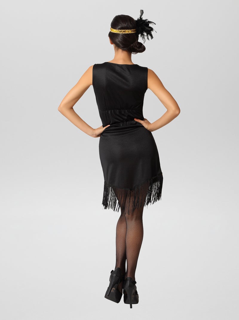 Verkleedkleding 'Charleston' ZWART - Kiabi