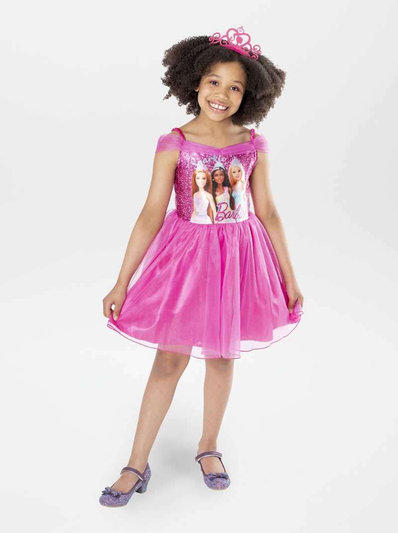 Verkleedkleding Prinses Barbie Roze Kiabi 25 00€