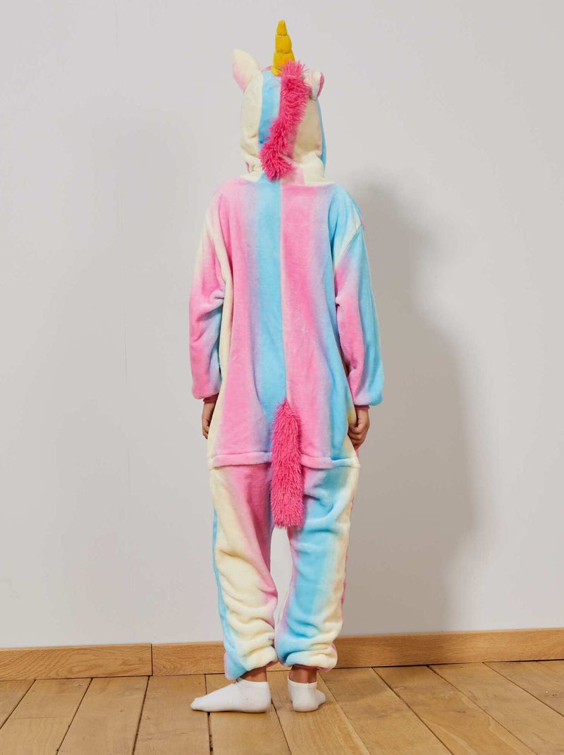 Verkleedkostuum 'eenhoorn' meerkleurig - Kiabi