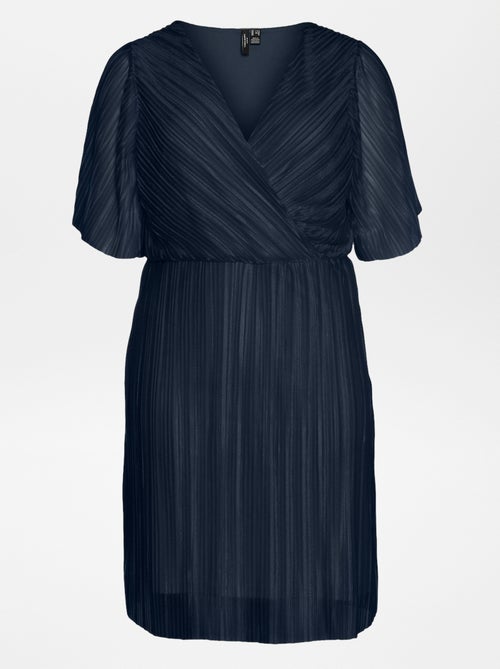 Vero Moda Curve - Korte jurk met plissérok - Kiabi