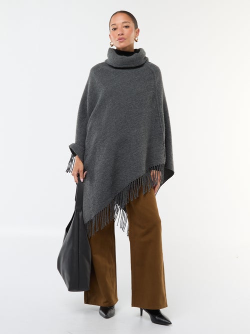 Vero Moda | Poncho met franjes - Kiabi