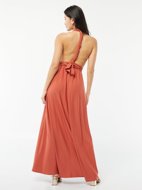 Verstelbare lange jurk - Kiabi